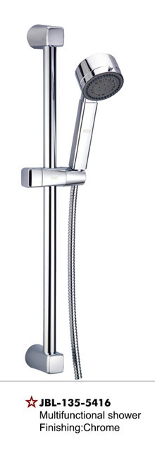 【(嘉柏萊)滑桿升降花灑 升降手持花灑 5416】價格,廠家,圖片,水龍頭/水嘴,開平市嘉柏萊衛浴實業-