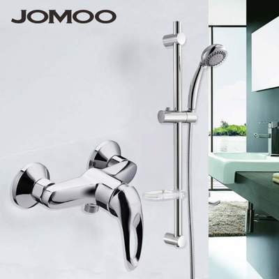【九牧泉輝專營店淋浴花灑】JOMOO九牧花灑龍頭衛浴手持花灑升降架水龍頭淋浴花灑套裝3576-050+ 01C29升降【報價、價格、評測、參數】-蘇寧易購
