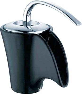 【法賽特 黑色陶瓷面盆冷熱龍頭 精選優(yōu)質陶瓷 新款 4809】價格,廠家,圖片,水龍頭/水嘴,佛山市佳何衛(wèi)浴-